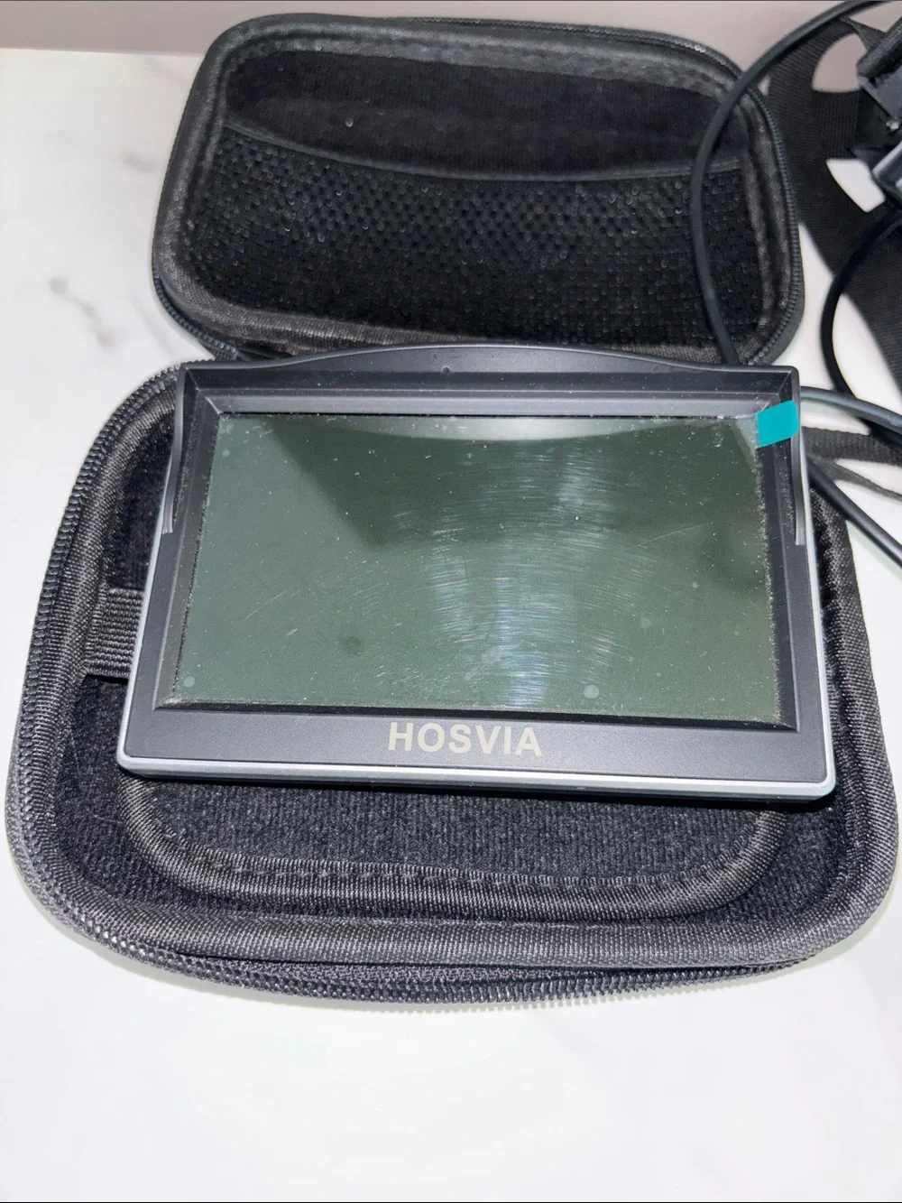 Car Baby Backseat Rearview Camera with Black Storage Case